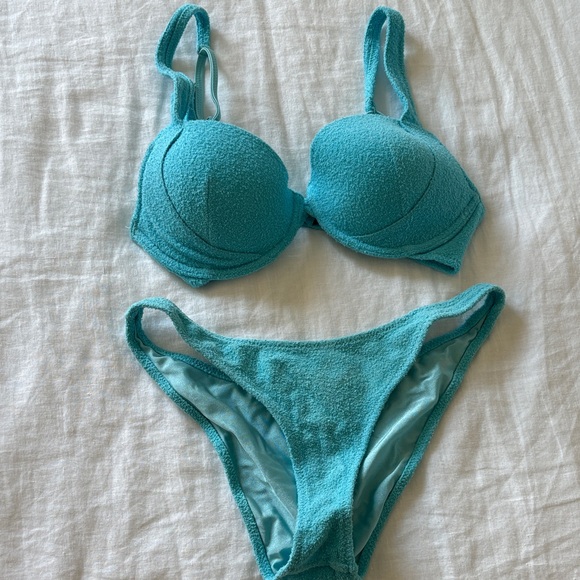 Triangl Swimwear Aqua Bikini Set - Picture 1 of 2